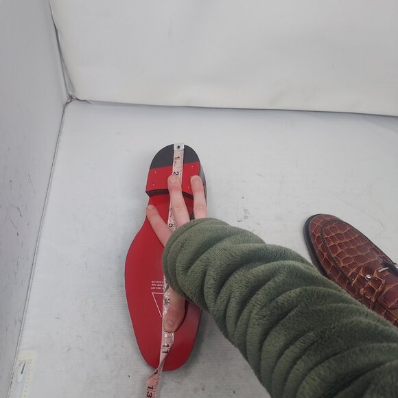 Christian Louboutin MENS Brown Chambelimoc Ali Crocodile Loafer - Picture 7 of 9